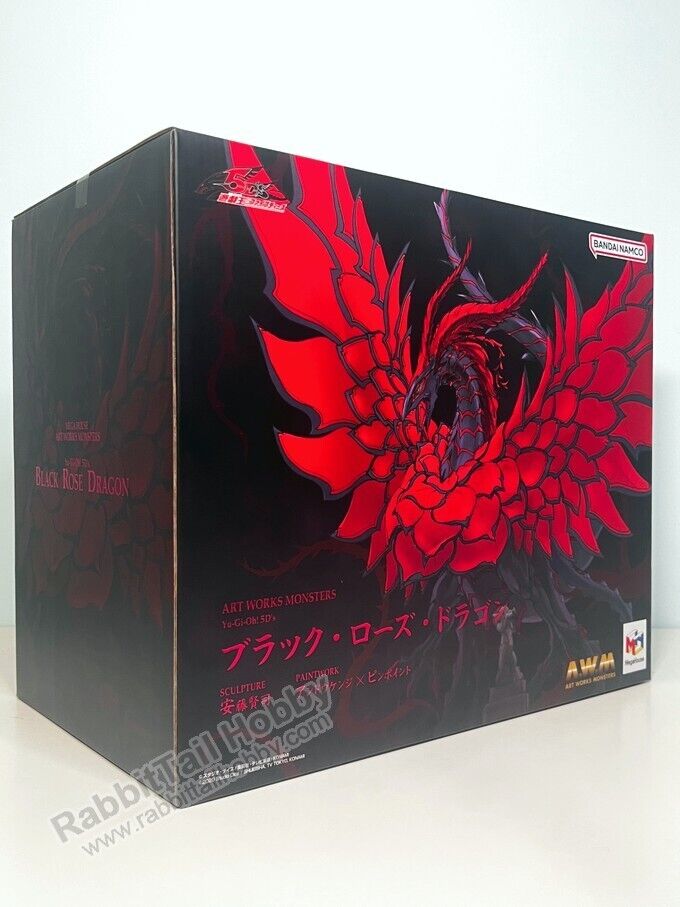 Megahouse ART WORKS MONSTERS Black Rose Dragon - Yu-Gi-Oh 5D's (US In-Stock)
