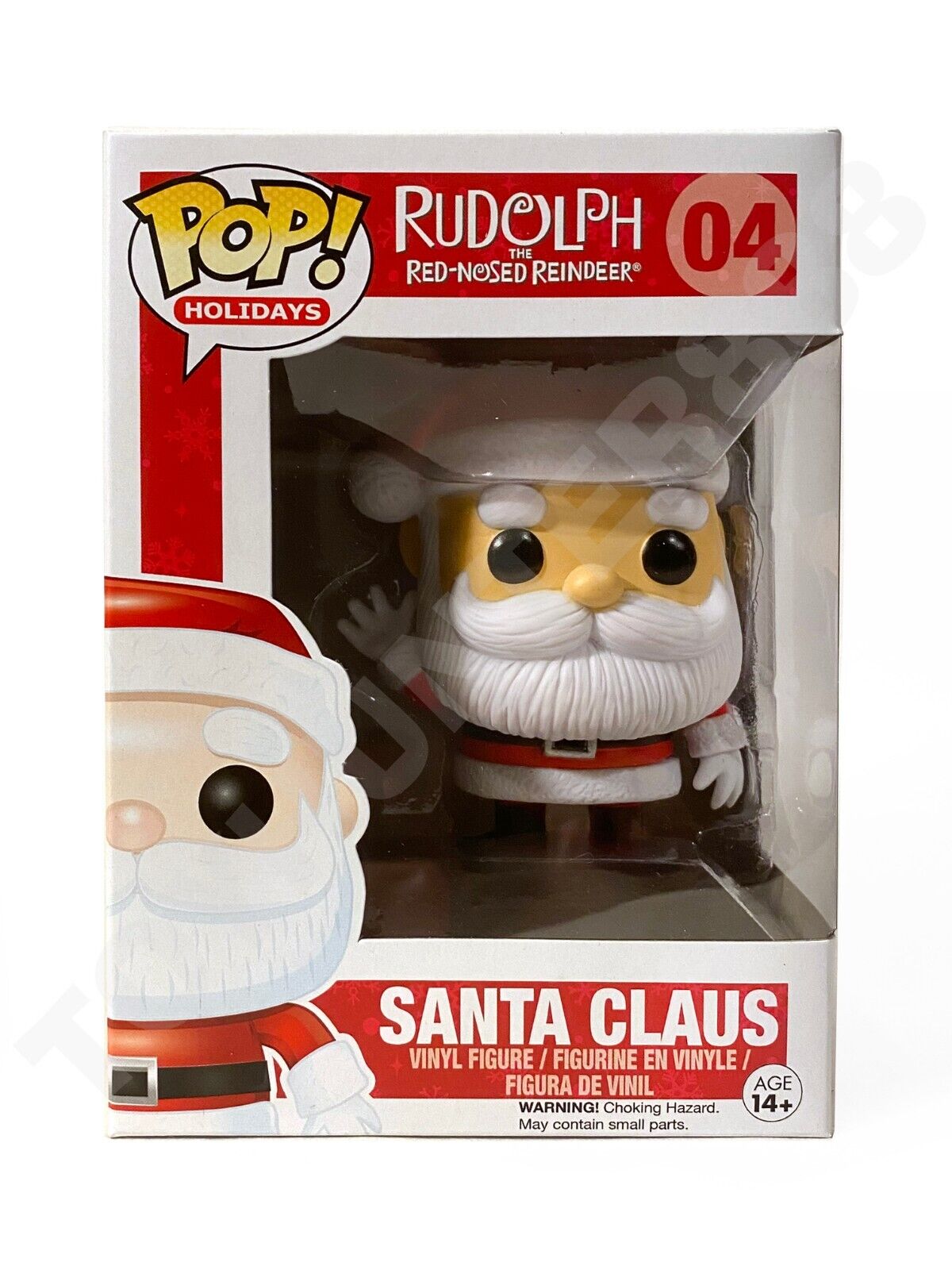 Funko Pop Rudolph The Red-Nosed Reindeer #4 Santa Claus Vaulted NIB RARE HTF