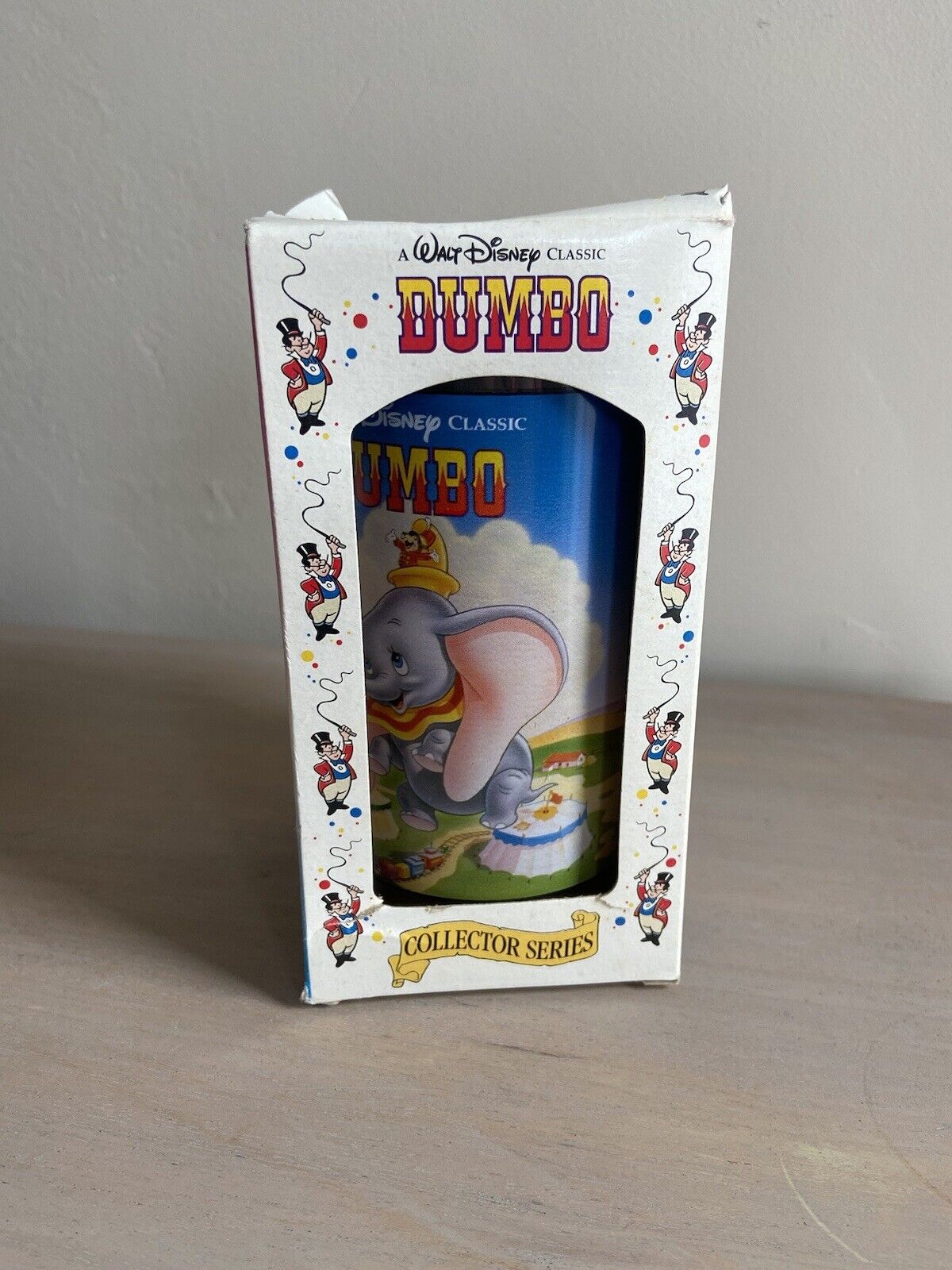 VINTAGE 1994 Burger King Disney Dumbo Collectible Cup with Original Box NEW
