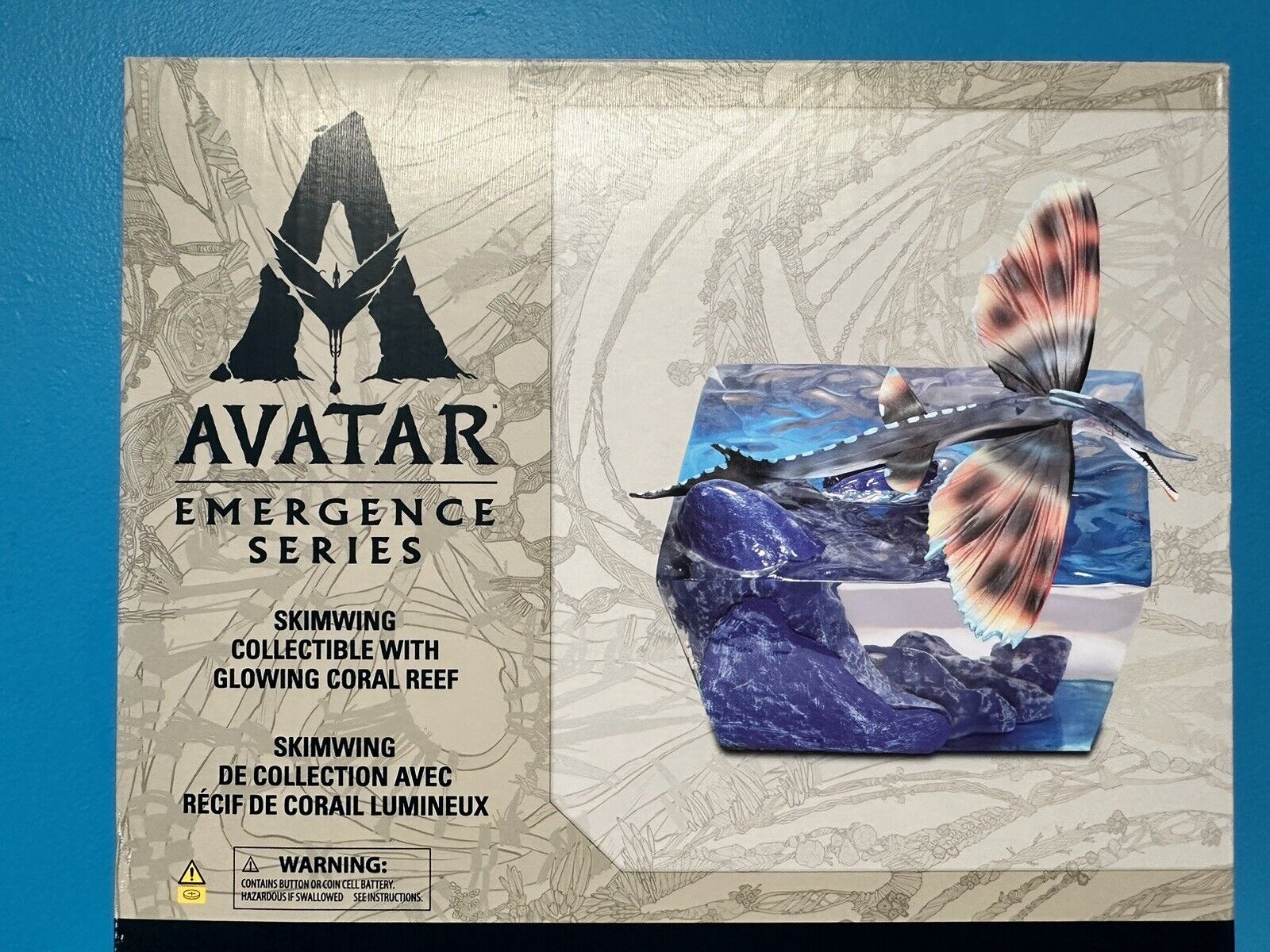 Disney Avatar: The Way of Water - Skimwing Collectible with Glowing Coral Reef