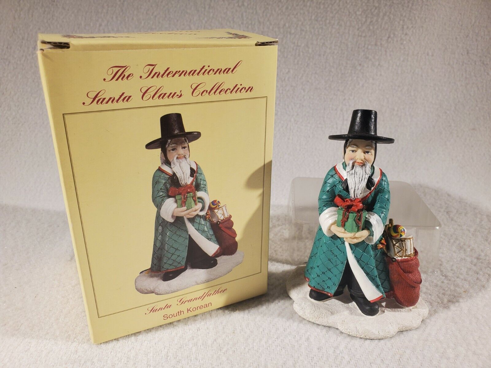 🎅 International Santa Claus Collection ~ Retired Figurines In Original Box 