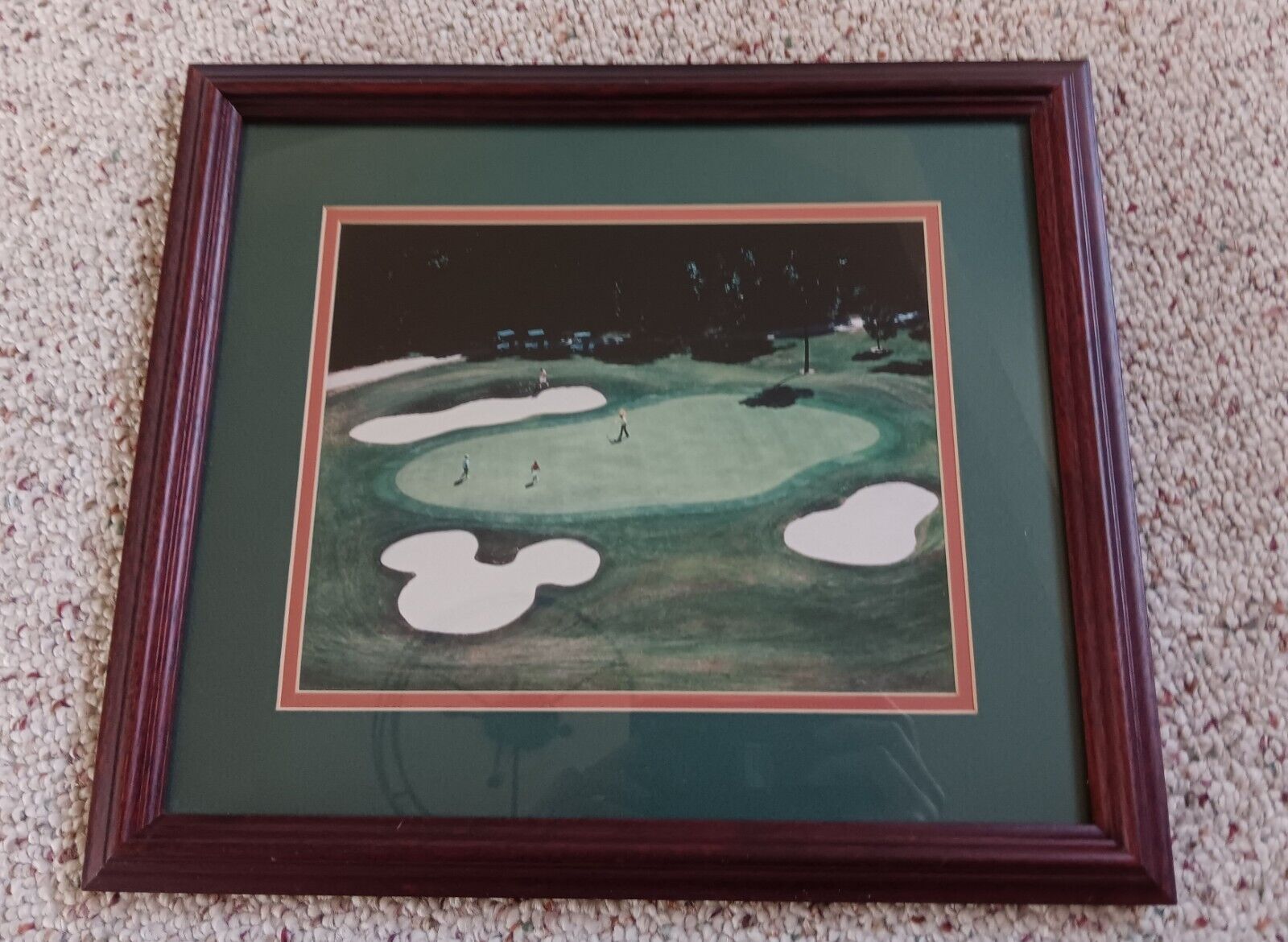 Vintage Walt Disney World Mickey Mouse Golf Course Picture. Hidden Mickey 