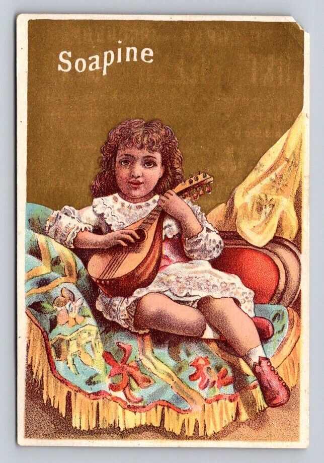 Soapine Kendall Manufacturing Girl Plays Guitar  P422