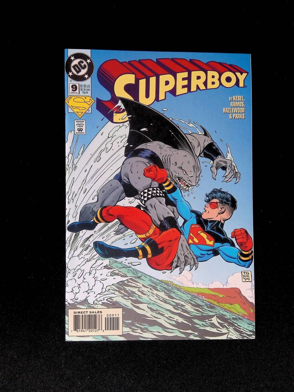 SUPERBOY #9 DC COMICS 1994 NM 1ST APP. KING SHARK KEY ISSUE