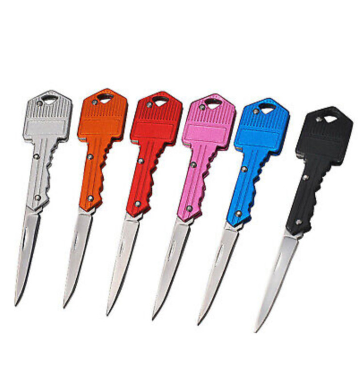 Pocket Knife Key Portable Outdoor Survival Mini Key Chain Knife Camping Keychain