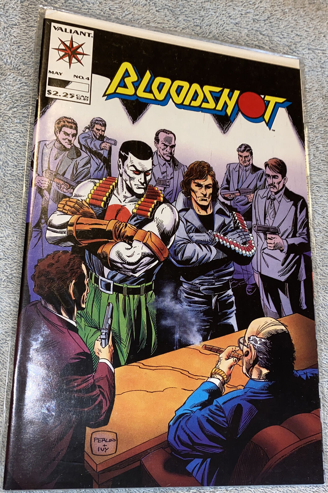 Bloodshot #4 May 1993 Valiant The Blood of Ages Comic Book