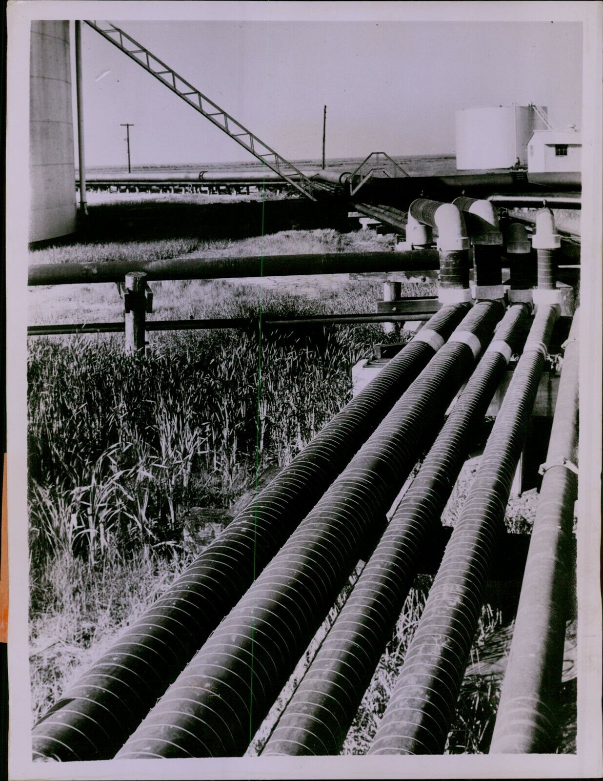 LG882 1937 Original Photo SULPHUR MINING IN LOUISIANA Freeport Company Pipelines