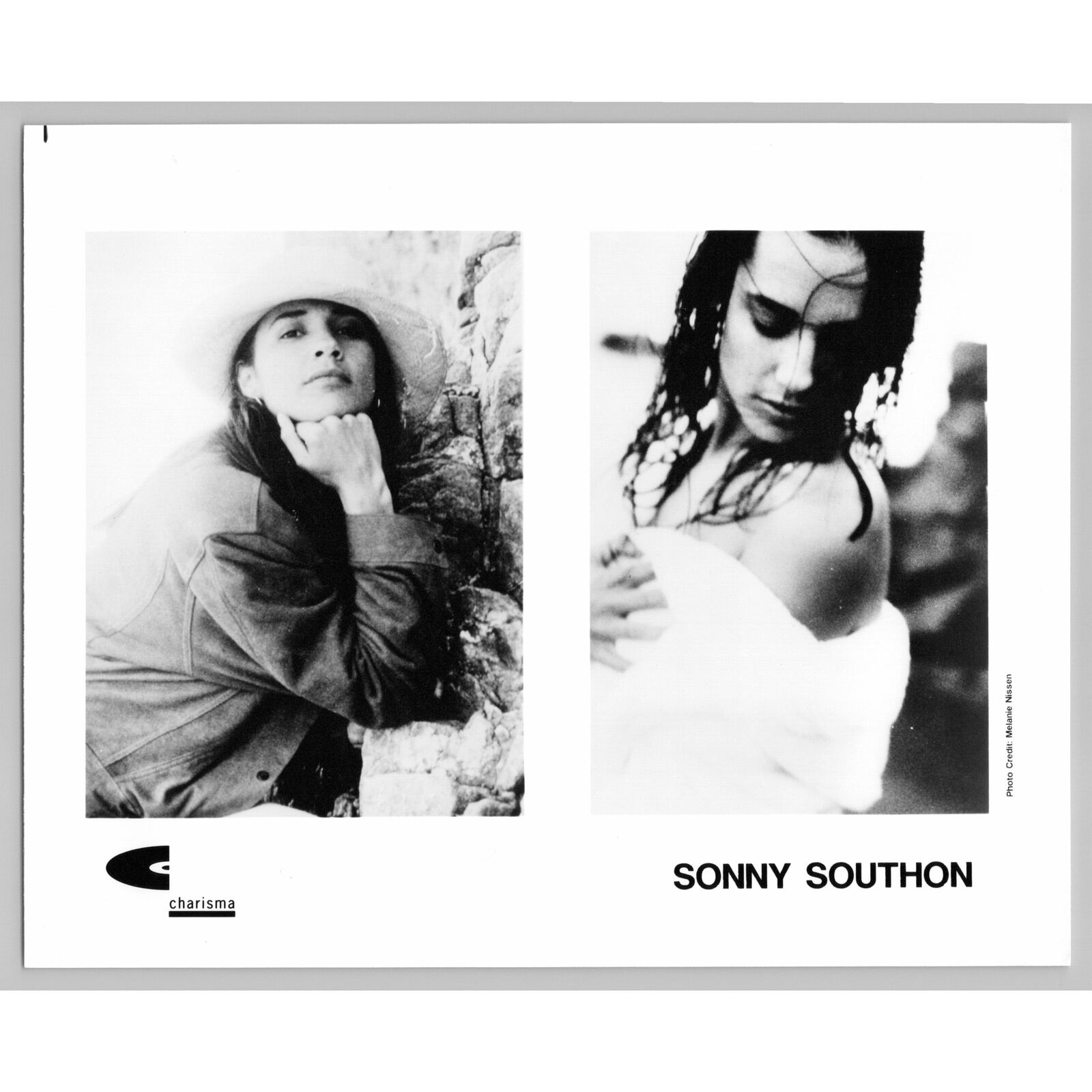 Sonny Southon New Zealand Singer Songwriter 80s-90s Glossy Music Press Photo