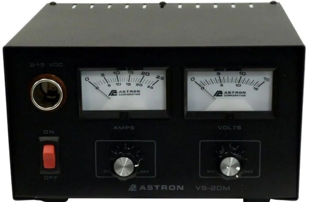 Astron Vs20M Astron - Vs20M 20 Amp Variable Linear Desktop Power Supply