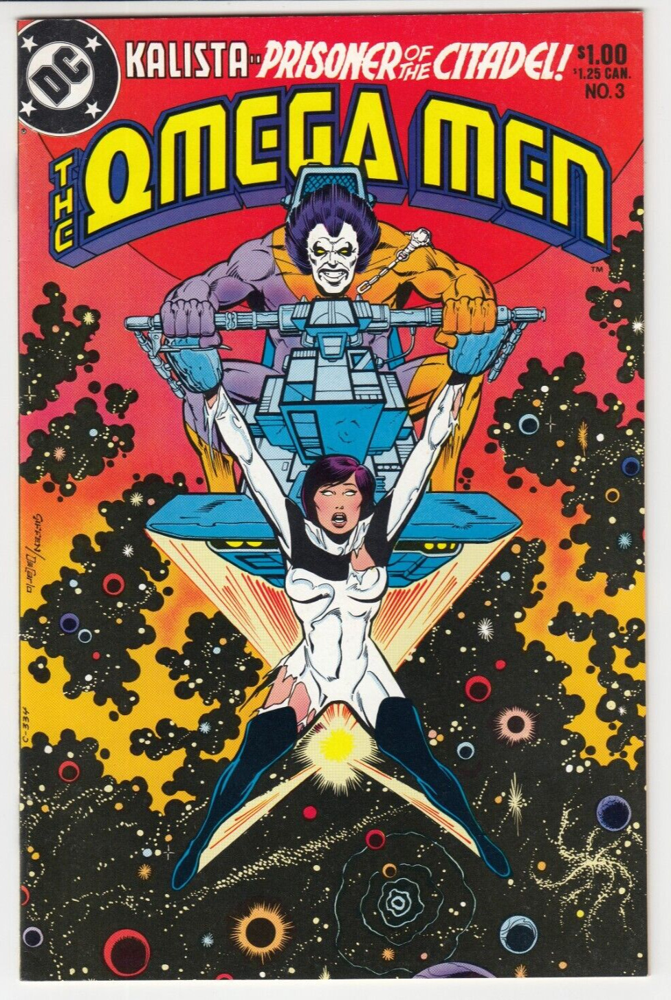 Omega Men #3 DC Comics 1st app Lobo Bedlam KEY 1983 James Gunn Movie Jason Momoa