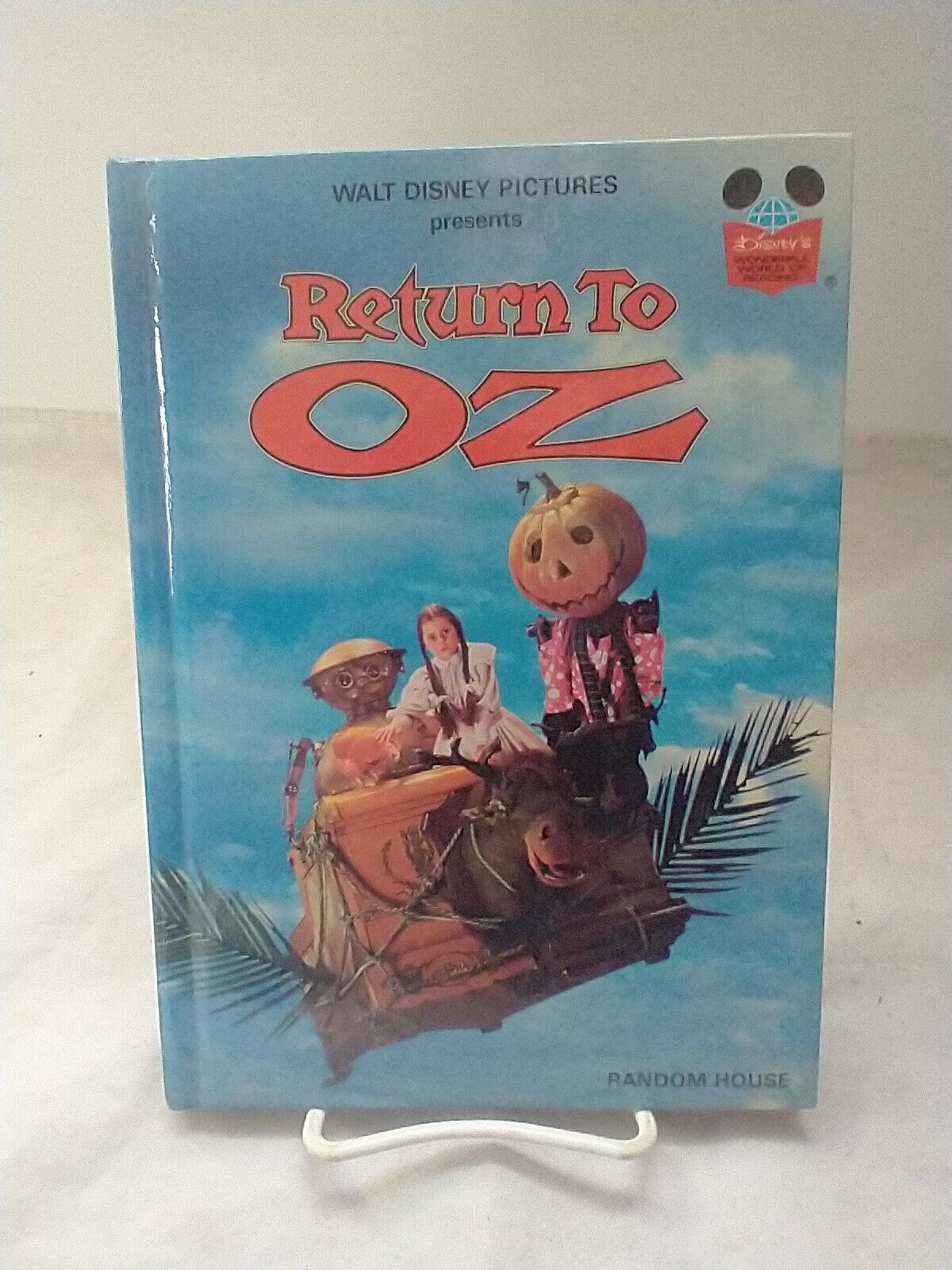 Disney Return To Oz Vintage Wizard Of Oz Sequel Hardcover Book Disneyana