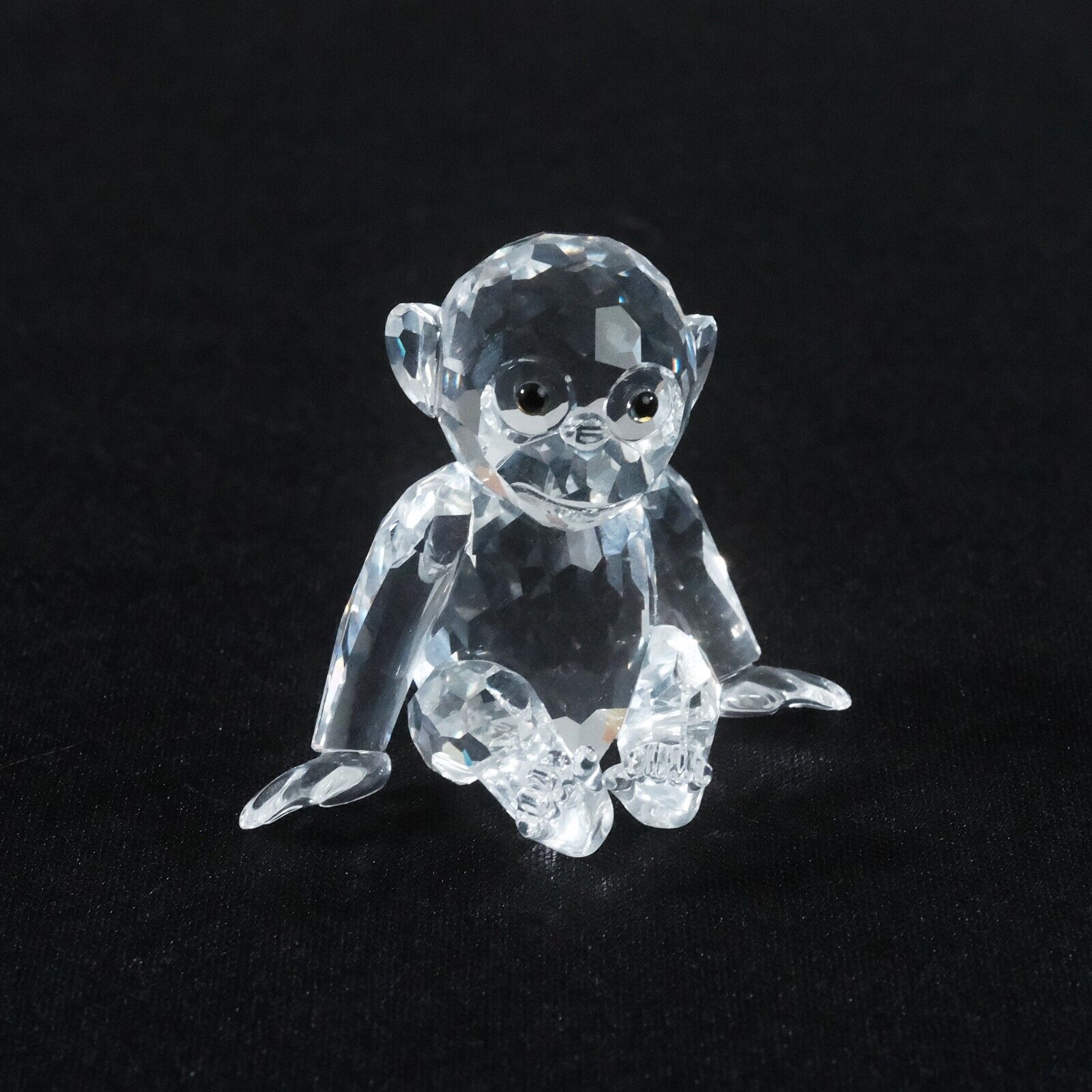 Swarovski Crystal Figurine Chimpanzee Monkey 221625 No Box