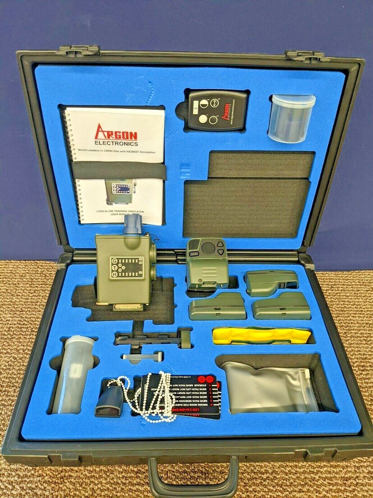 Argon JCAD Sim Training Simulator CBRN Chemical Detection Gas Hazmat Training