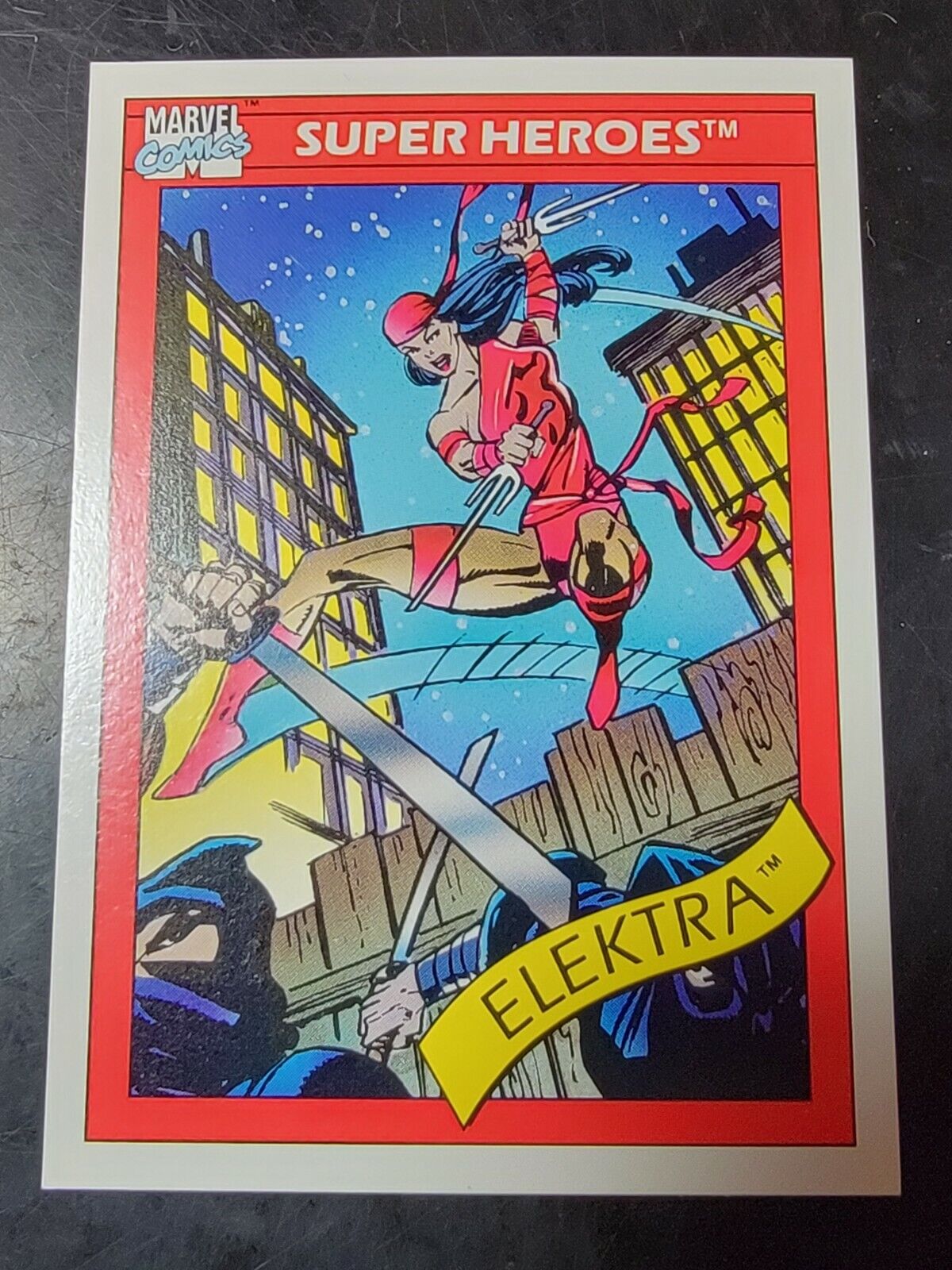 1990 Impel Marvel Comics #49 Elektra *BUY 2 GET 1 FREE*