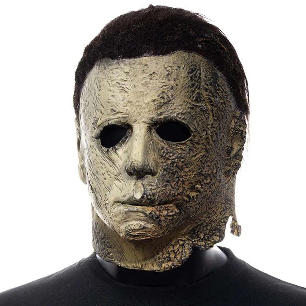 Halloween Ends Michael Myers Horror Mask - Bloody Creepy Demon Killer Latex Helm