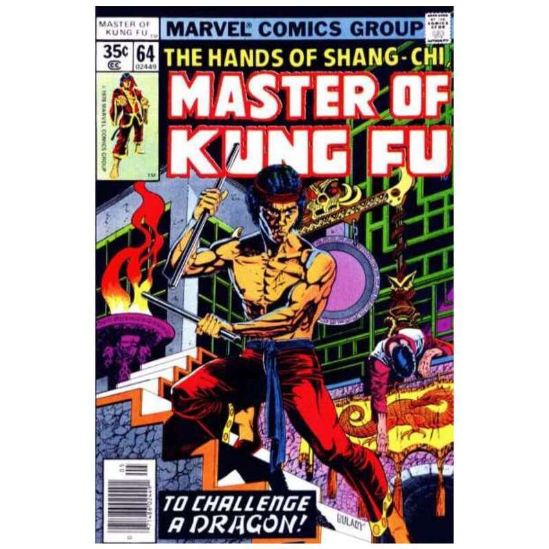 Master of Kung Fu (1974 series) #64 in Very Fine condition. Marvel comics [i,