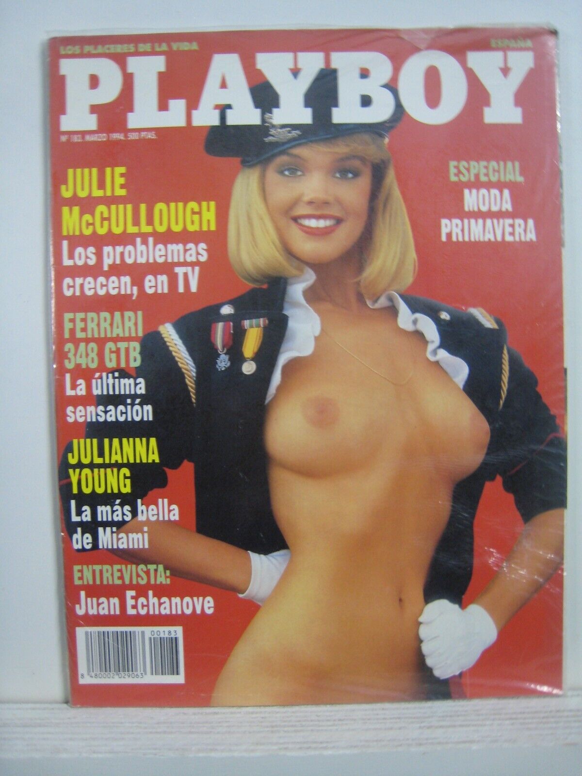 Spanish Playboy Magazine Marzo (March) 1994 -Julianna Young,  Juan Echanove