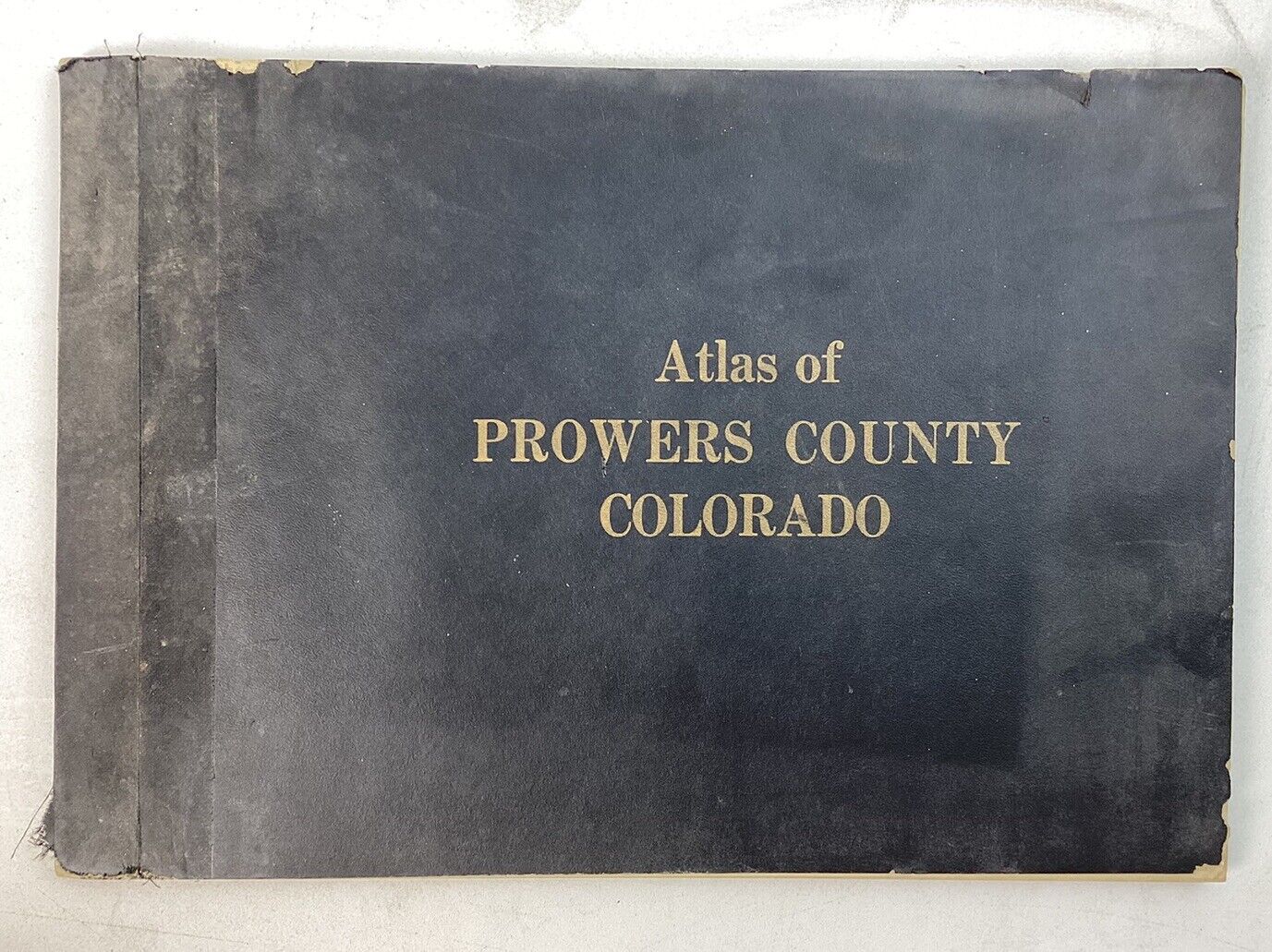 Vintage 1943 Atlas of Powers County, Colorado