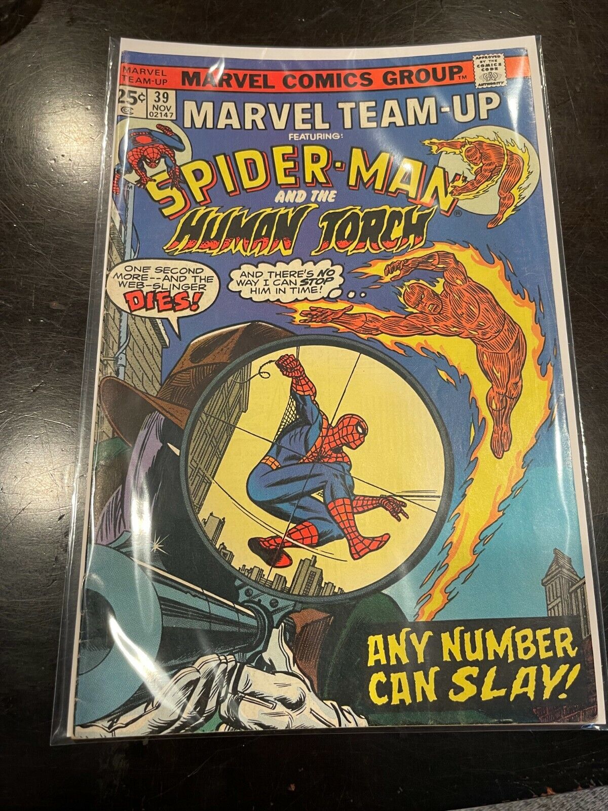 Marvel Team-Up #39 (Marvel, 1975) Spiderman and Human Torch