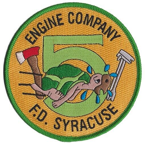 Syracuse Engine 5 Turtle New - Design Fire Patch .