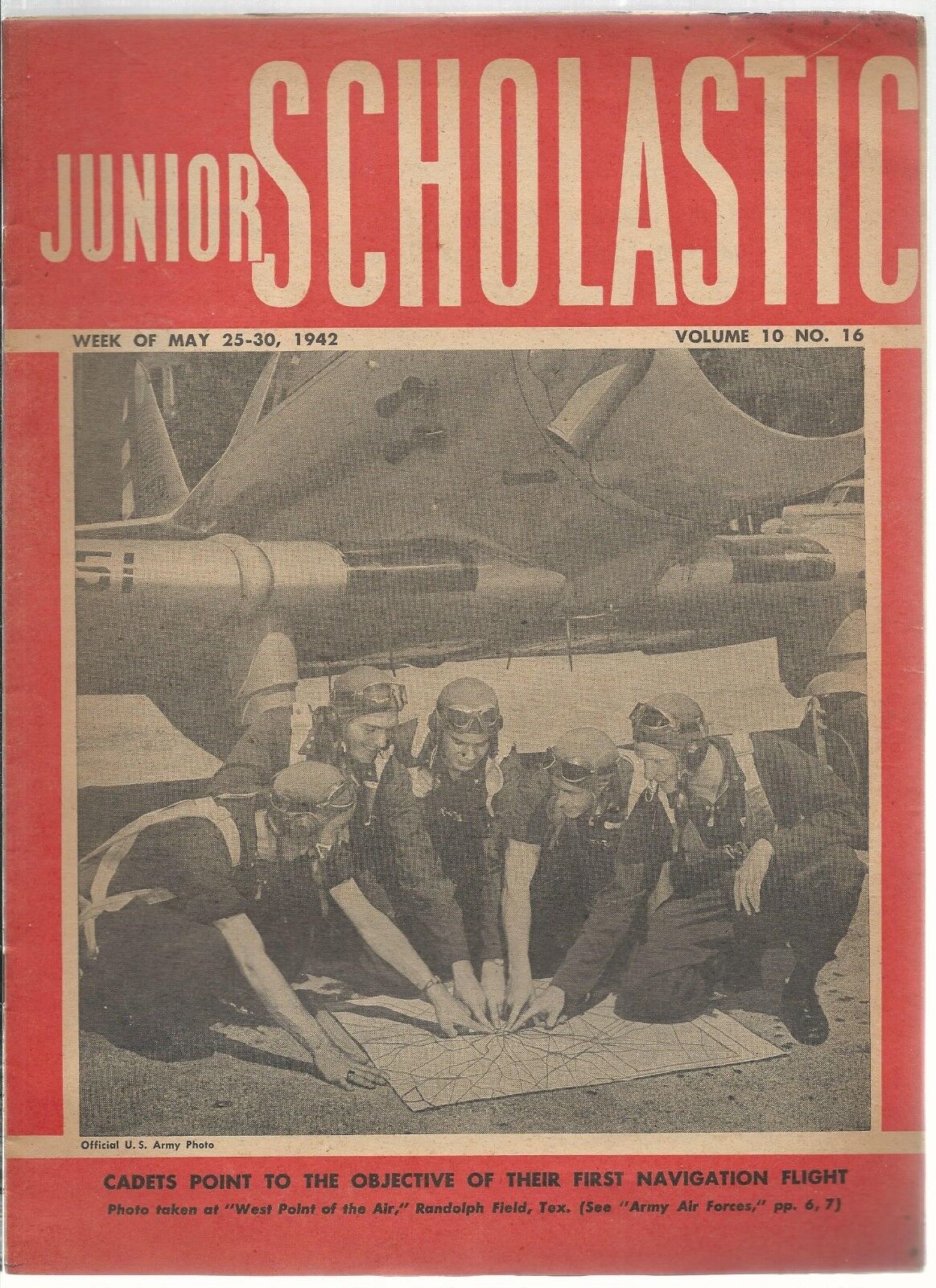  Junior Scholastic Magazine  1942,  May 25