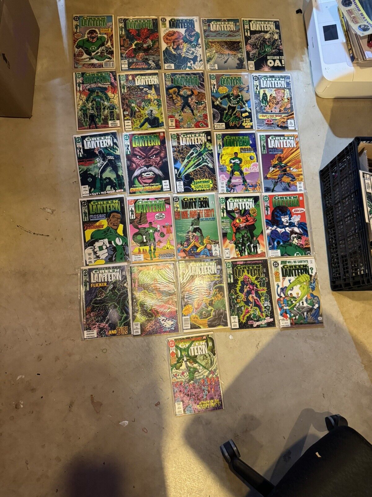Green Lantern 1-26 Comics 1990’s Hal Jordan Alan Scott dC Comics Kyle Rayner