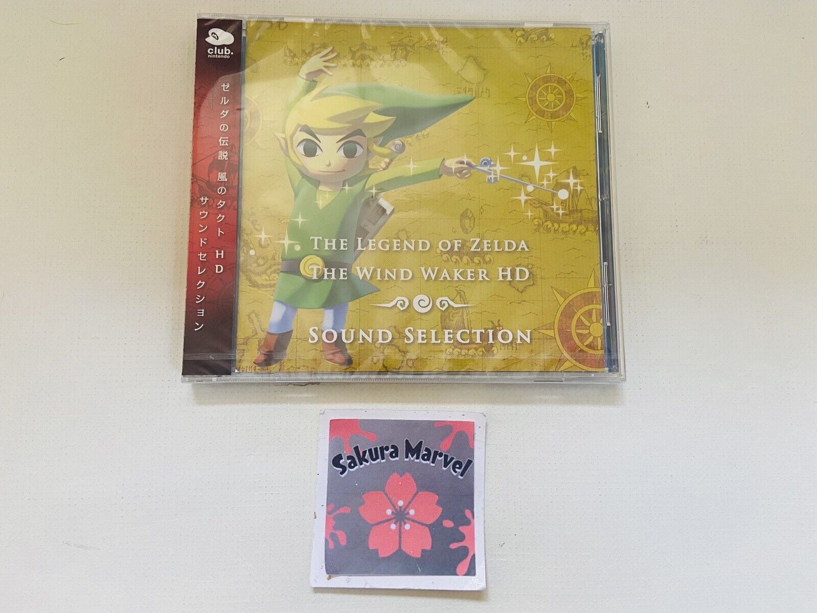 The Legend of Zelda Wind Waker HD Soundtrack Japanese Game Music CD Nintendo JP