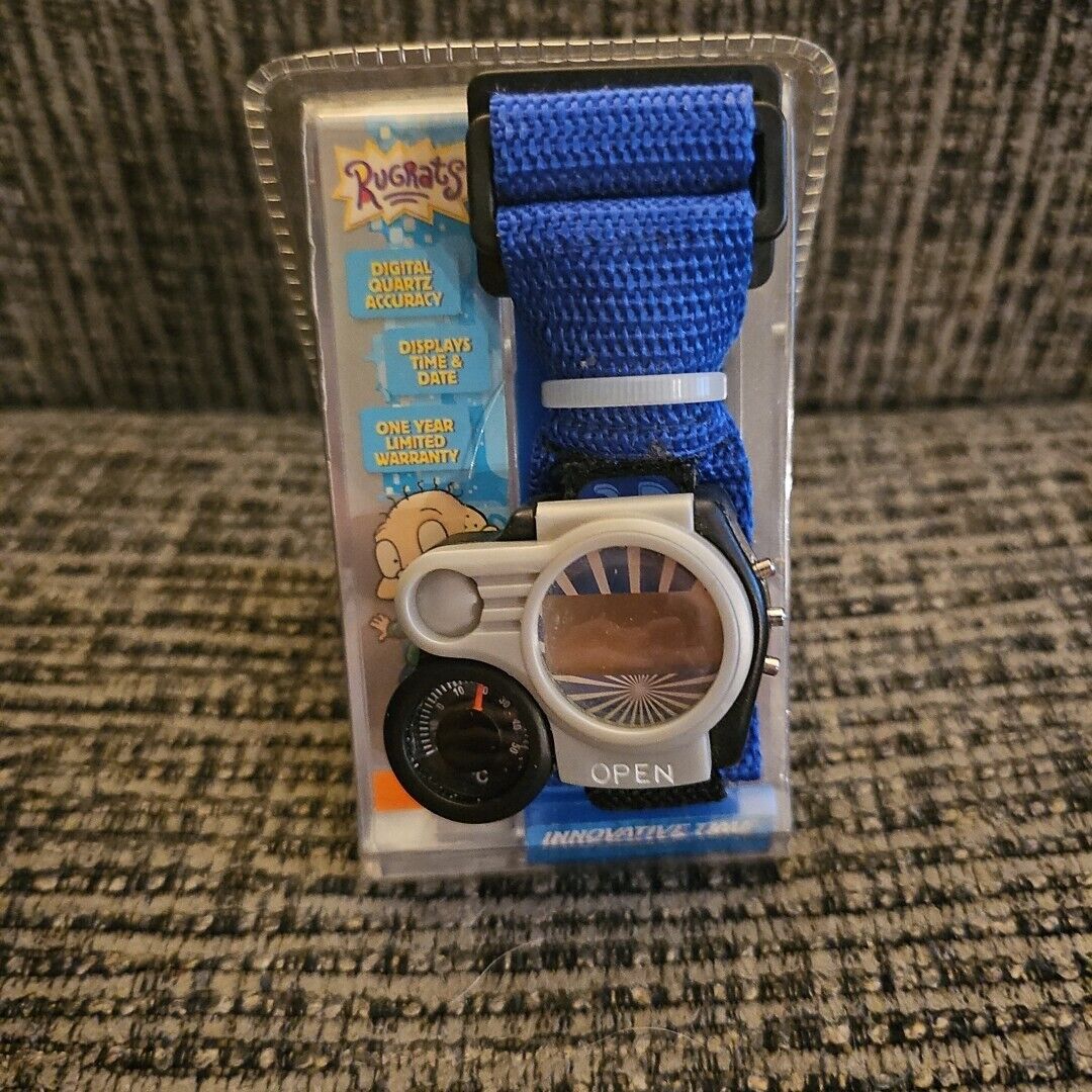 Rugrats Character Tommy Wristwatch By Innovative Time MIB 2000 Nickelodeon