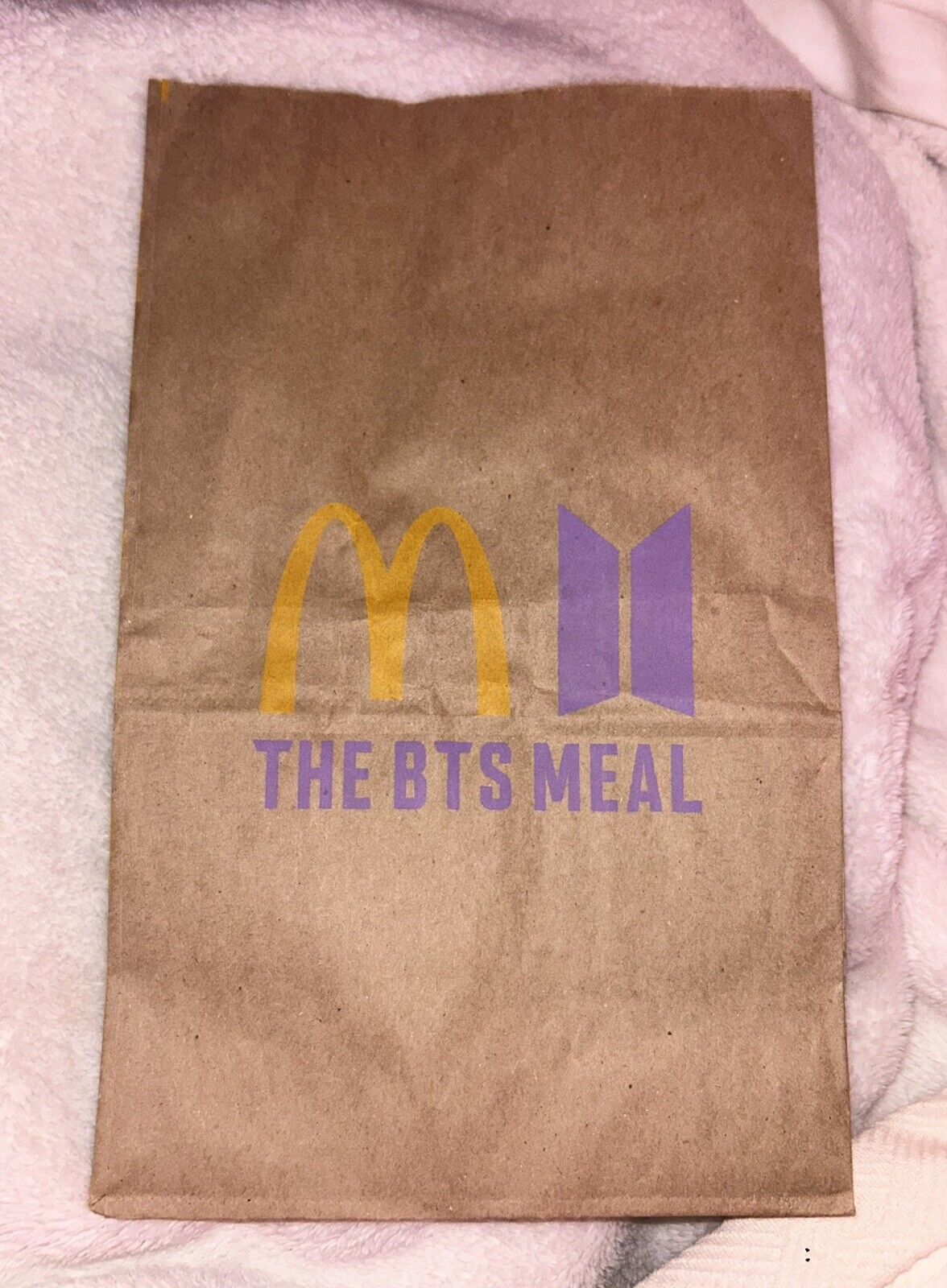 Mcdonalds BTS Meal Bag