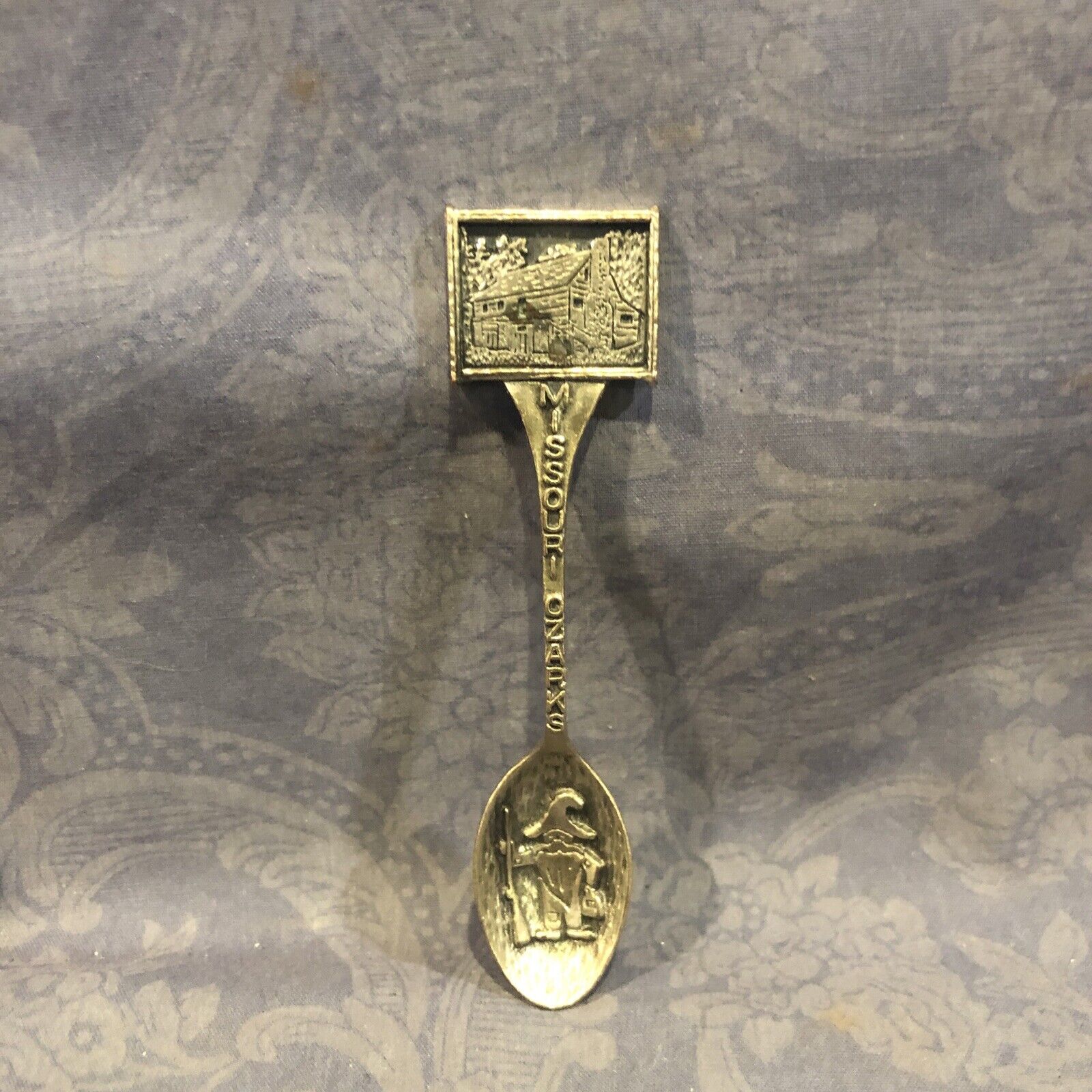 Missouri Ozarks Pewter Souvenir Spoon By Gish
