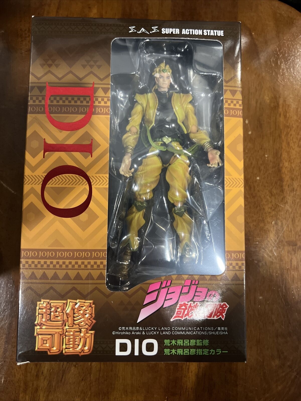 JoJo\'s Bizarre Adventure Super Action Statue Dio In Hand USA Seller