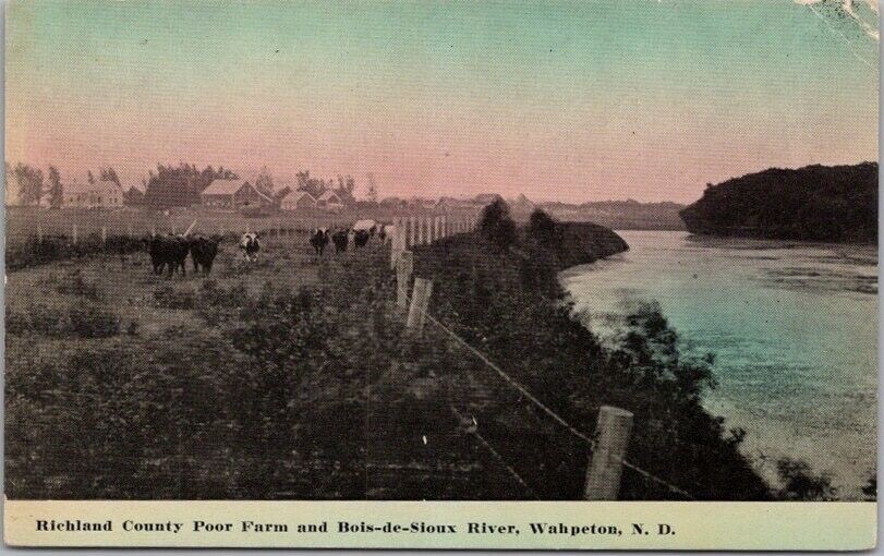 1910s WAHPETON, ND Postcard \