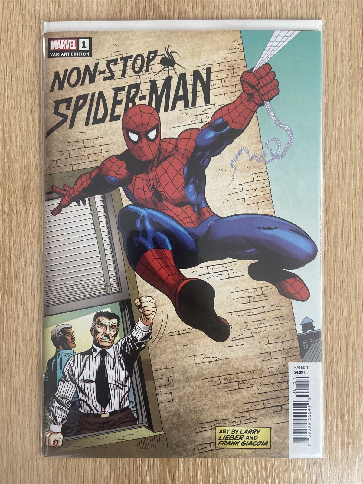 Non-Stop Spider-Man #1 1:100 Incentive Lieber Hidden Gem Variant Marvel Comics
