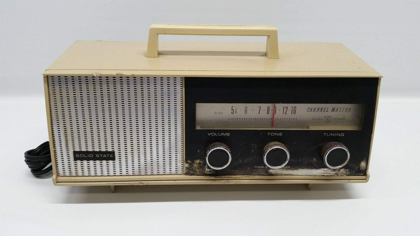 Channel Master 6260A Transistor Radio Needs Repair Vintage