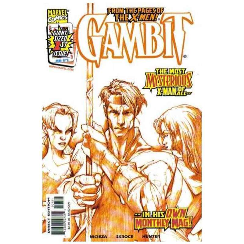 Gambit (1999 series) #1 Cover 2 in Near Mint condition. Marvel comics [b@