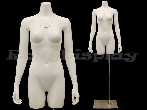 Female Invisible Ghost Mannequin Manikin Torso Form #MD-TFW-IV
