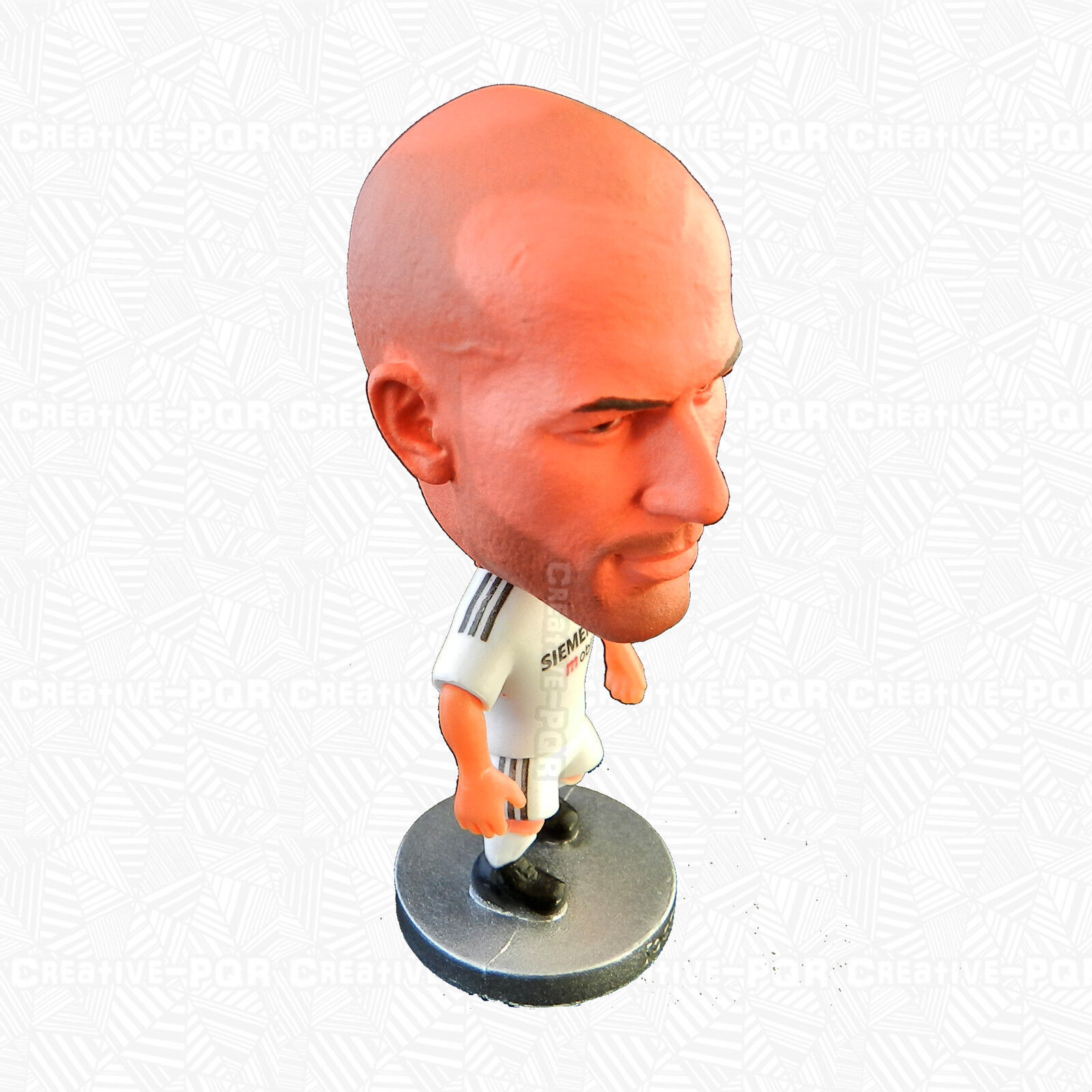 Zinedine Zidane Soccer Player Figurine Toys Collection Real Madrid Shirt