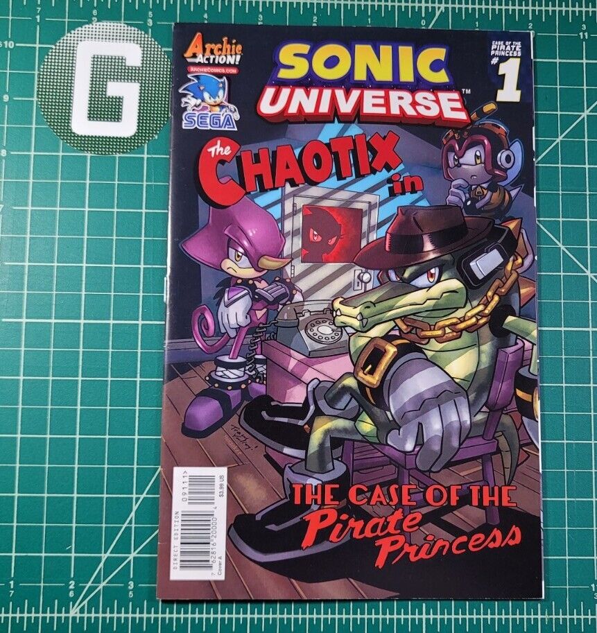 Sonic Universe #91 (2016) Chaotix Case Of Pirate Princess 1 of 4 DC Comics VF
