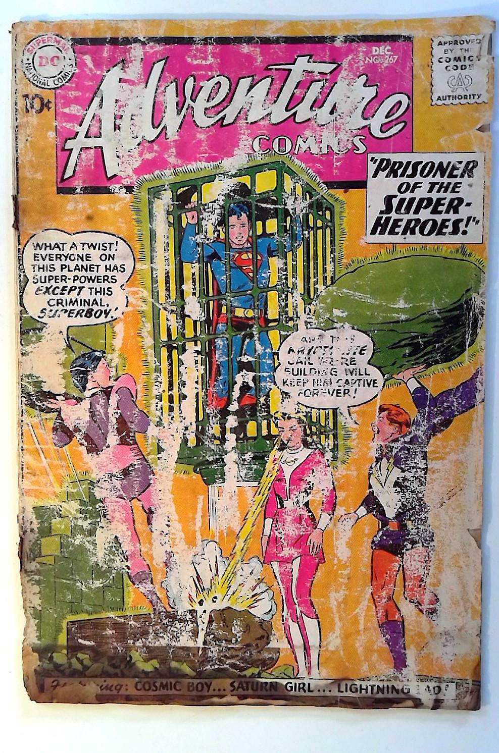 Adventure #267 DC (1959) 1st Series Legion of Super-Heroes Comic Book