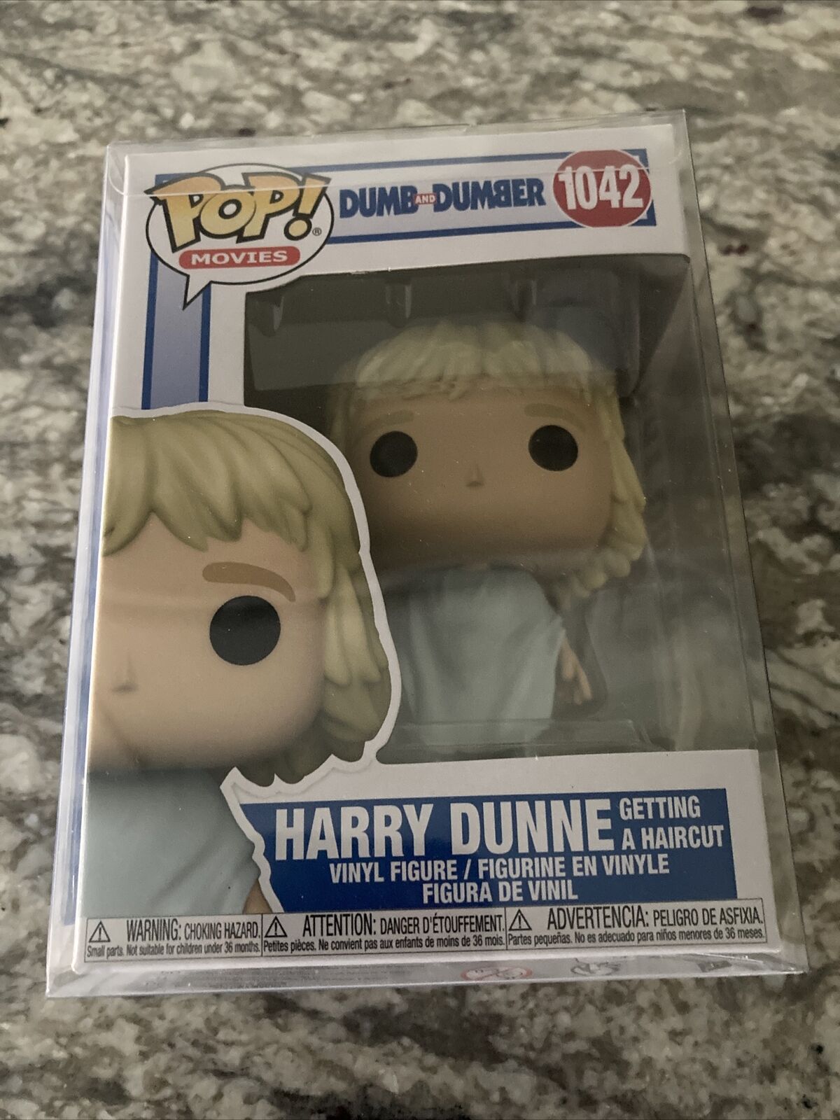 Funko POP Movies -Dumb and Dumber Figure -HARRY DUNNE (Getting a Haircut) #1042