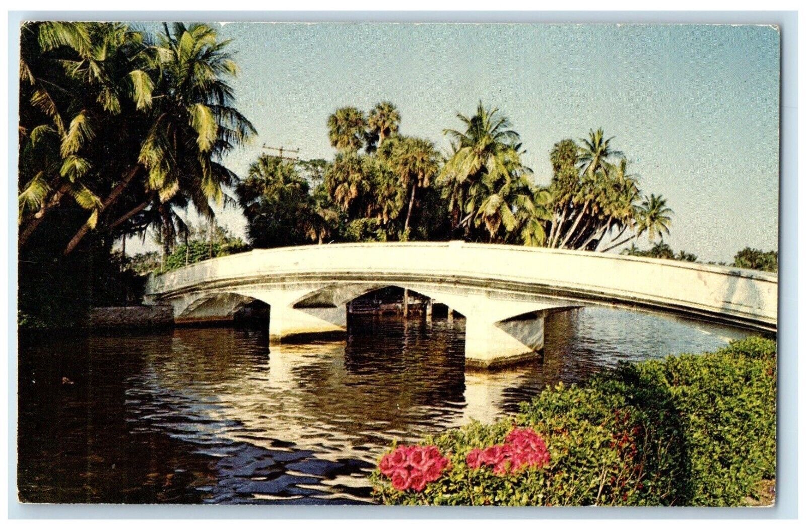 Waterways Interlace The Residential Section Of Town Coral Gables FL Postcard