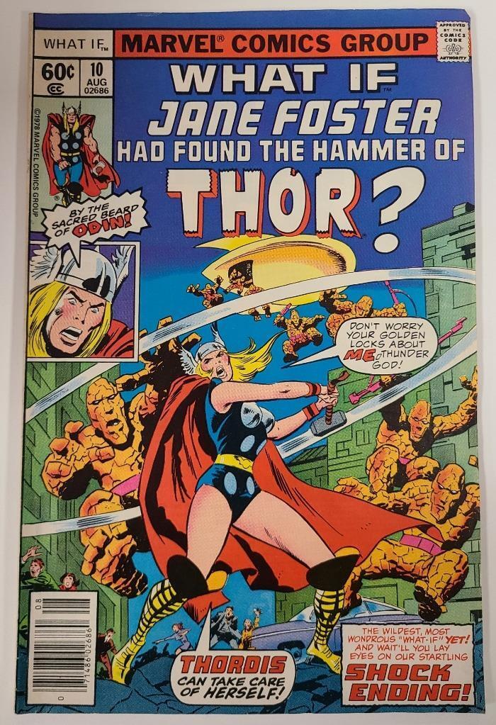 What If Jane Foster Found The Hammer Of Thor? #10 August Comic Book VF