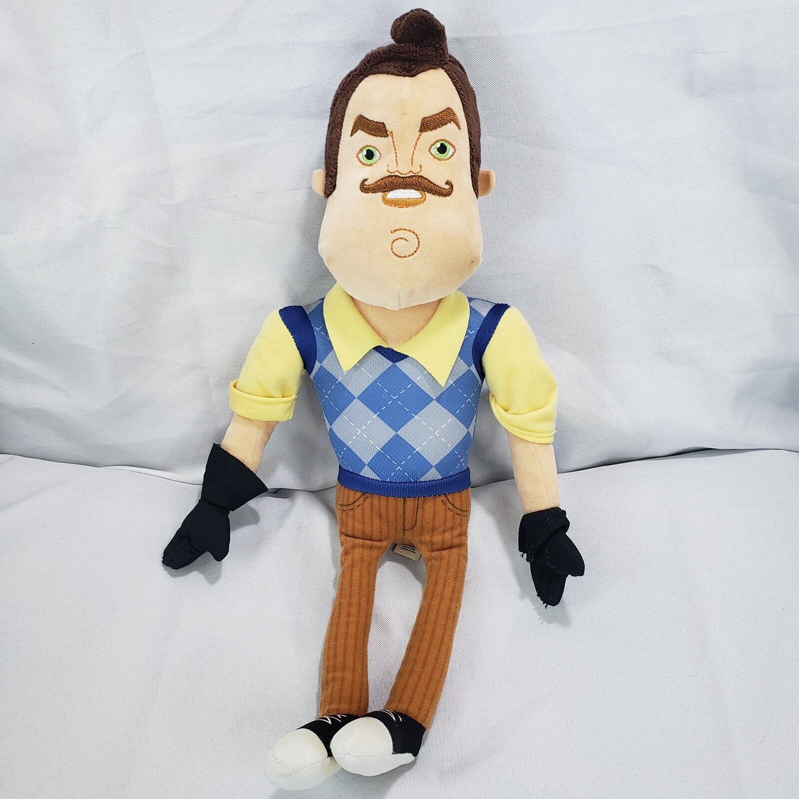 Hello Neighbor Theodore Peterson Plush Doll Zag Toys 11 Inch 2017 Embroidered