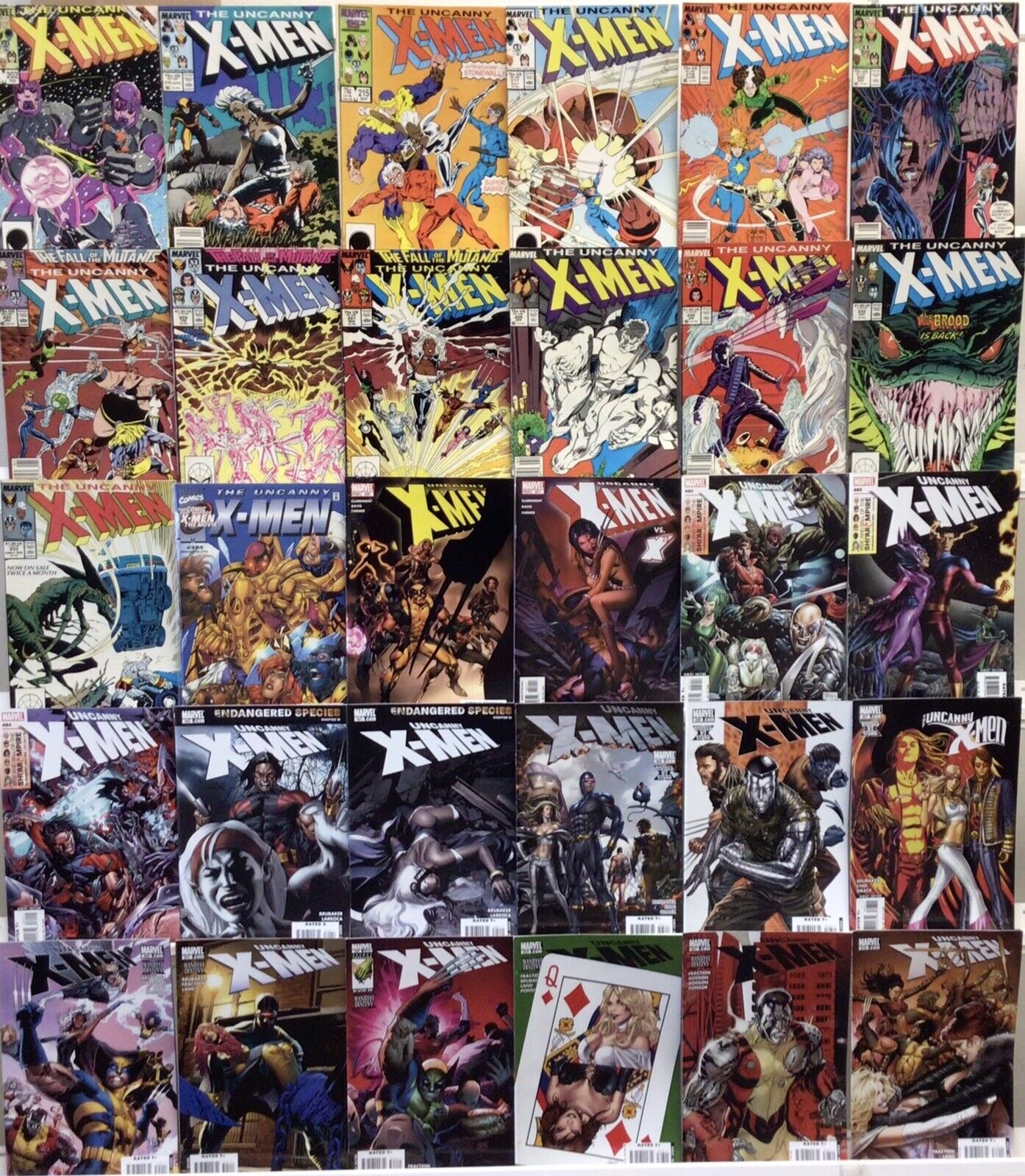 Marvel Comics - Uncanny X-Men 1st Series - Comic Book lot Of 30