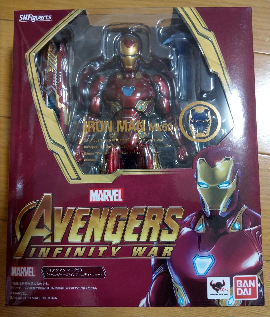 BANDAI Marvel S.H.Figuarts Avengers: Infinity War Iron Man Mark 50 Action Figure