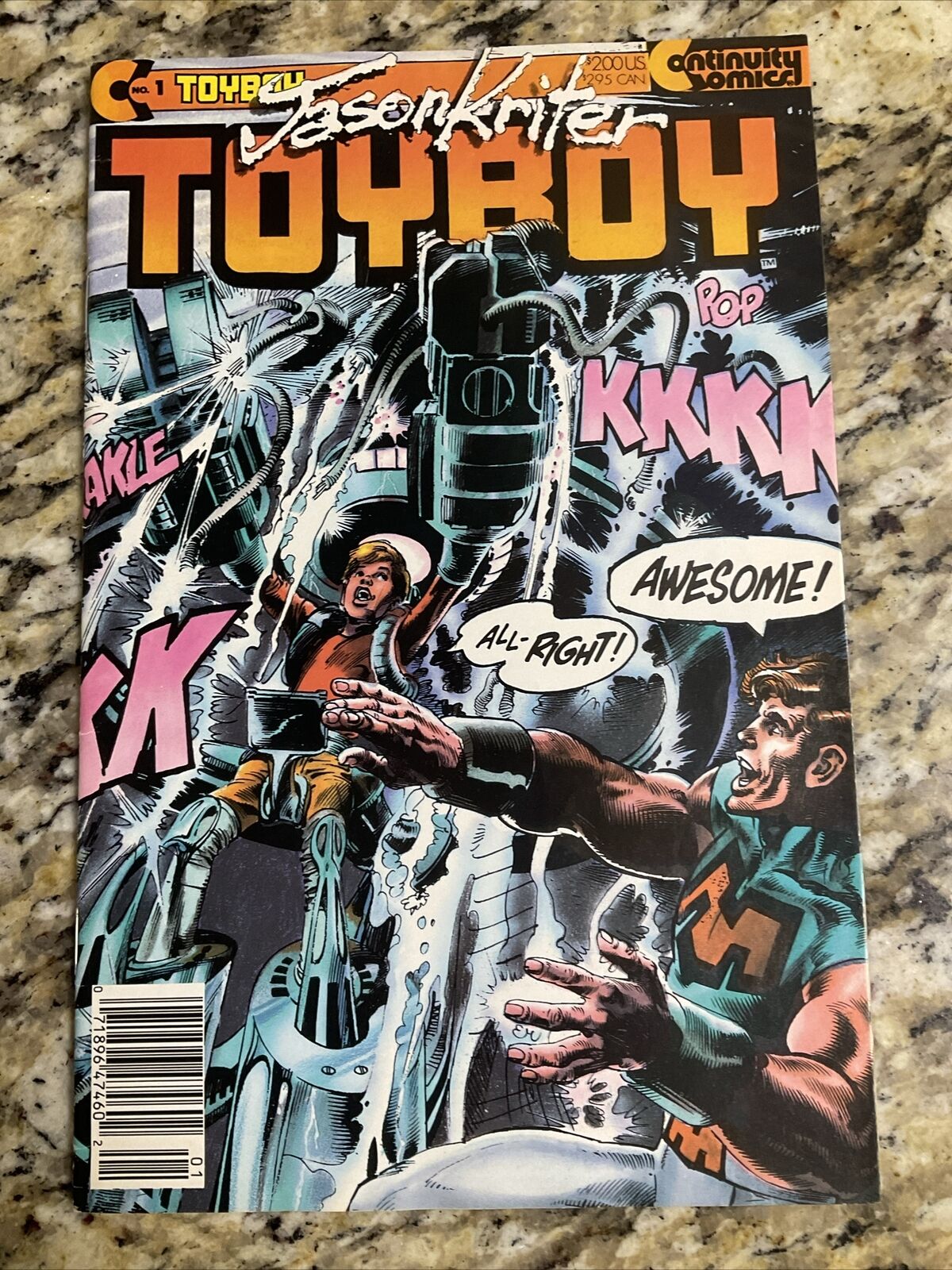 Toyboy #1 (Continuity October 1986)