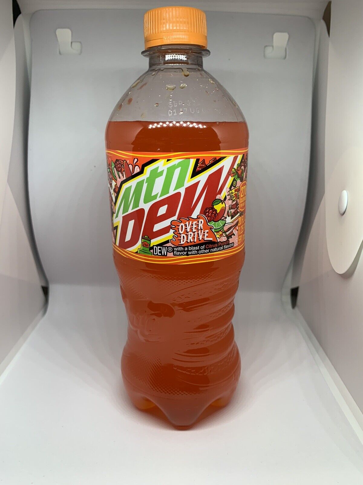 Mountain Dew Over Drive 20 oz bottle Unexpired IN HAND ￼