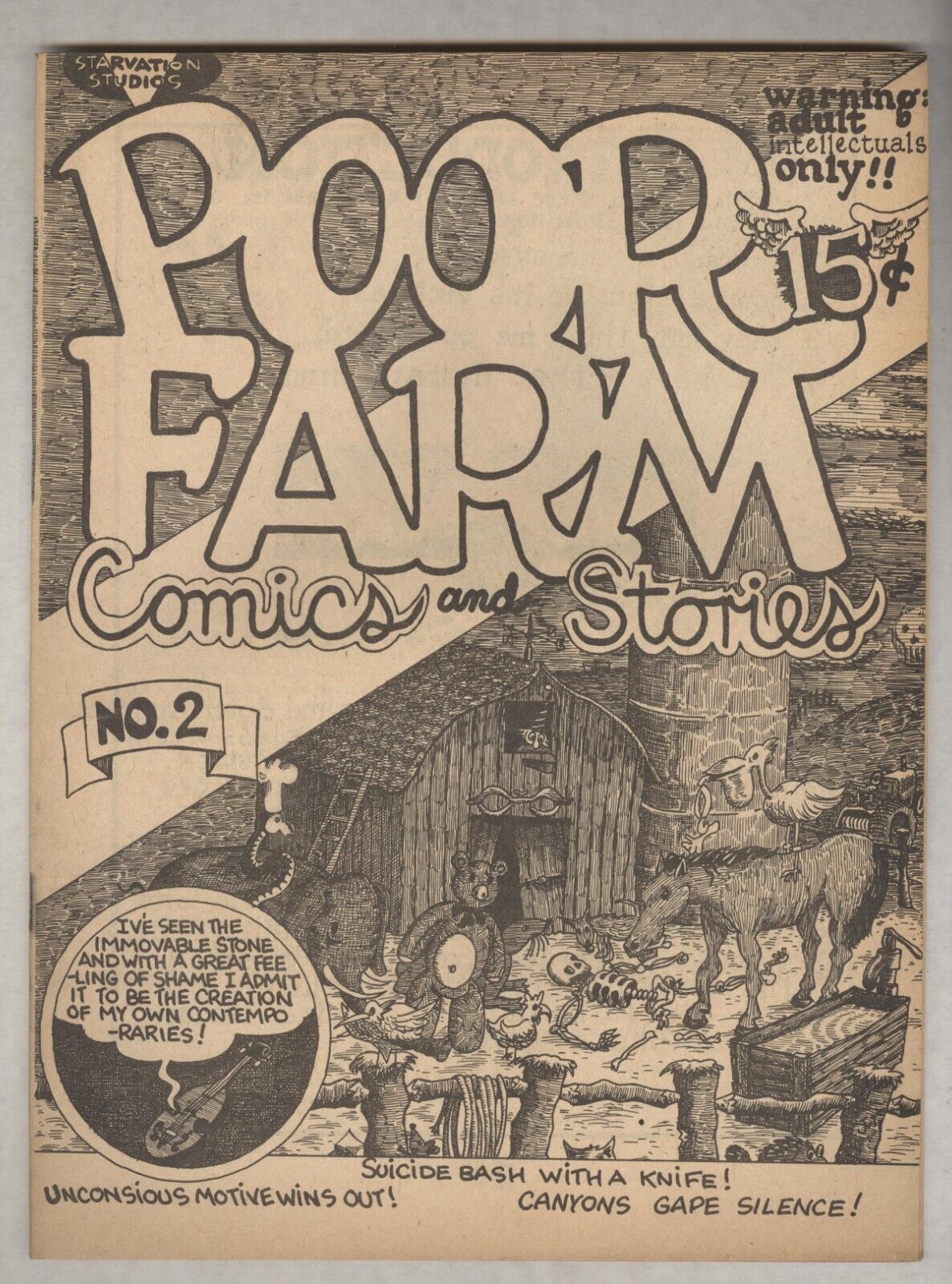 Poor Farm Comics and Stories #2 G/VG 1975