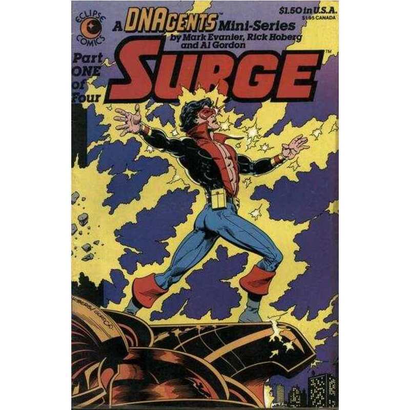 Surge #1 in Very Fine + condition. Eclipse comics [p.