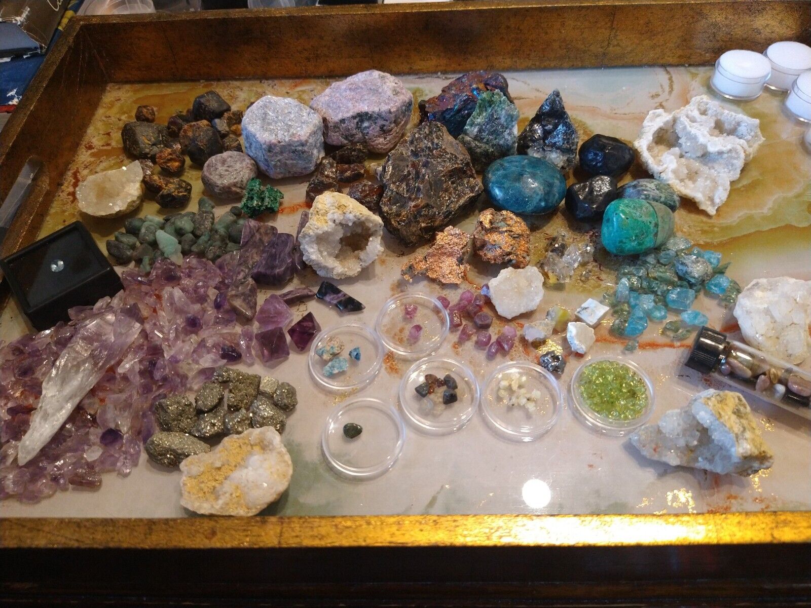 Huge Lot of  28 Mineral/Rock/Crystal Specimens - Collection Rare Treasure ⛏️